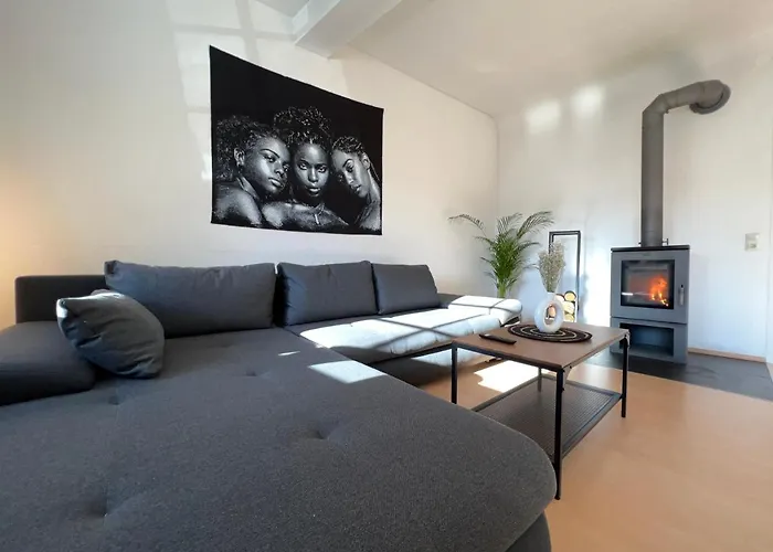 Romantisches Kamin-Apartment By Rabe - Netflix & Coffee-Bar & Parkplatz